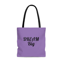 Cargar imagen en el visor de la galería, Dream Big Purple AOP Tote Bag
