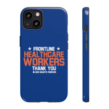 Cargar imagen en el visor de la galería, Tough Cases - Thank You Frontline Healthcare Workers - Blue - iPhone / Pixel / Galaxy
