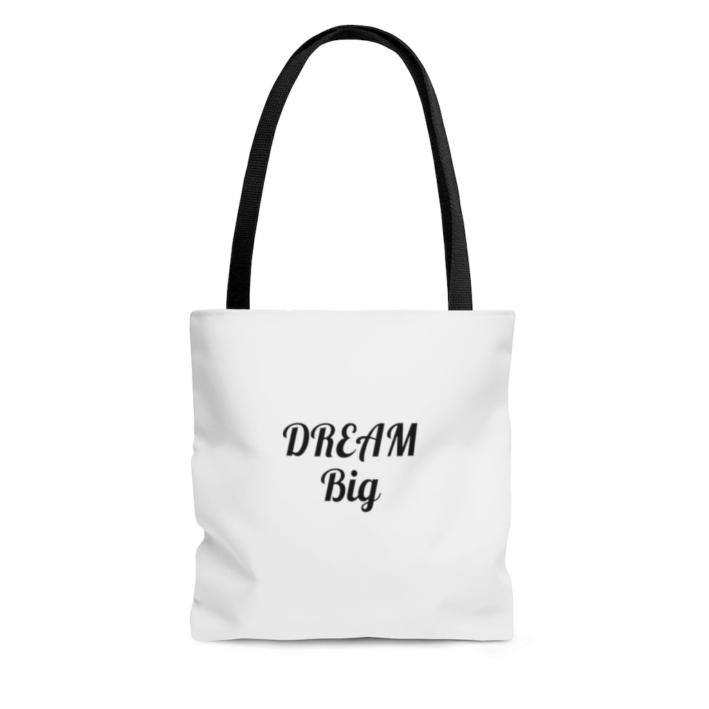 Dream Big AOP Tote Bag