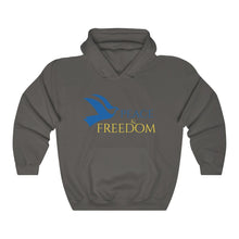 画像をギャラリービューアに読み込む, Ukraine Peace &amp; Freedom Unisex Heavy Blend™ Hooded Sweatshirt
