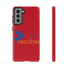 将图片加载到图库查看器，Ukraine Peace &amp; Freedom - Red - iPhone / Pixel / Galaxy
