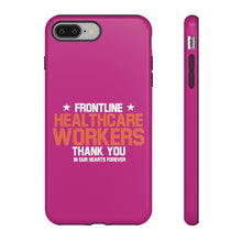 将图片加载到图库查看器，Tough Cases - Thank You Frontline Healthcare Workers - Berry - iPhone / Pixel / Galaxy
