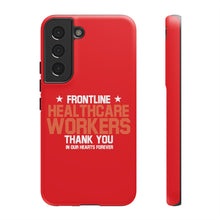 将图片加载到图库查看器，Tough Cases - Thank You Frontline Healthcare Workers - Red - iPhone / Pixel / Galaxy
