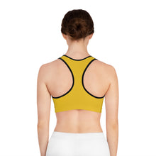 Load image into Gallery viewer, Climate Change Sports Bra - Yellow
