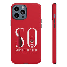 将图片加载到图库查看器，Tough Cases - So Sophisticated - Red - iPhone / Pixel / Galaxy
