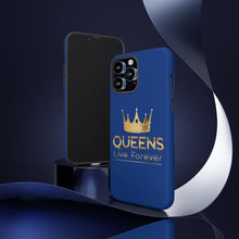 画像をギャラリービューアに読み込む, Queens Live Forever - Blue - iPhone / Pixel / Galaxy
