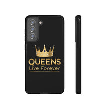 Cargar imagen en el visor de la galería, Queens Live Forever - Black - iPhone / Pixel / Galaxy
