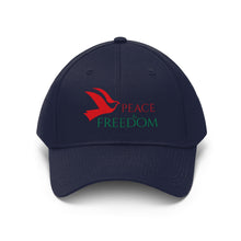 将图片加载到图库查看器，Peace &amp; Freedom Twill Hat
