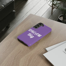 Cargar imagen en el visor de la galería, Tough Cases - Dream Big - Purple - iPhone / Pixel / Galaxy
