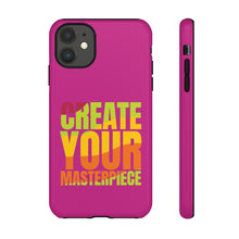 Load image into Gallery viewer, Tough Cases - Create Your Masterpiece - Berry - iPhone &amp; Galaxy
