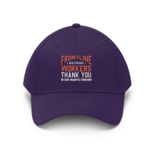 Load image into Gallery viewer, Frontline Healthcare Workers version 2 Twill Hat
