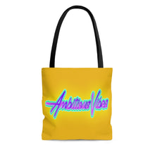 Load image into Gallery viewer, Ambitious Vibes Yellow Tote Bag
