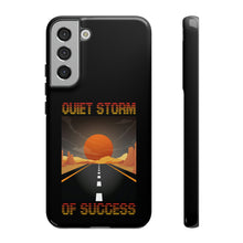 Cargar imagen en el visor de la galería, Tough Cases - Quiet Storm of Success - Black - iPhone / Pixel / Galaxy
