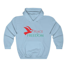 画像をギャラリービューアに読み込む, Peace &amp; Freedom Unisex Heavy Blend™ Hooded Sweatshirt
