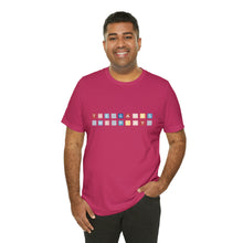 Load image into Gallery viewer, The Games We Play Unisex Jersey Short Sleeve Tee
