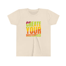 Charger l&#39;image dans la galerie, Create Your Masterpiece Youth Short Sleeve Tee
