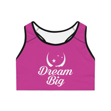 Load image into Gallery viewer, Dream Big Sports Bra - Berry
