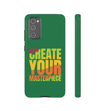 Load image into Gallery viewer, Tough Cases - Create Your Masterpiece - Green - iPhone / Pixel / Galaxy
