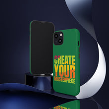 Charger l&#39;image dans la galerie, Tough Cases - Create Your Masterpiece - Green - iPhone / Pixel / Galaxy
