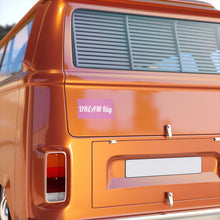 Load image into Gallery viewer, Dream Big Purple Bumper Sticker
