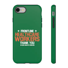 Cargar imagen en el visor de la galería, Tough Cases - Thank You Frontline Healthcare Workers - Green - iPhone / Pixel / Galaxy
