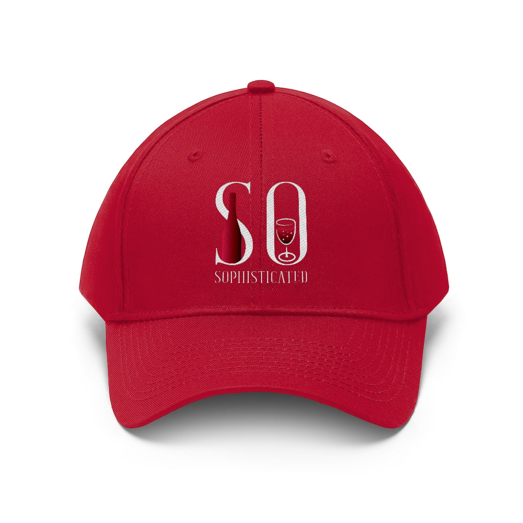 So Sophisticated Twill Hat