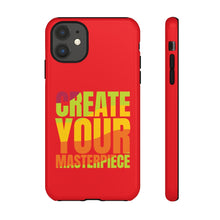 将图片加载到图库查看器，Tough Cases - Create Your Masterpiece - Red - iPhone / Pixel / Galaxy
