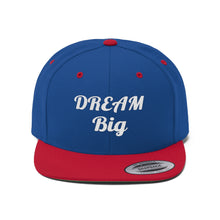 将图片加载到图库查看器，Dream Big Flat Bill Hat
