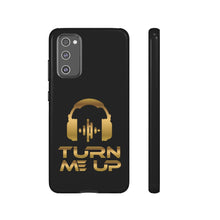 将图片加载到图库查看器，Turn Me Up Gold - Black - iPhone / Pixel / Galaxy
