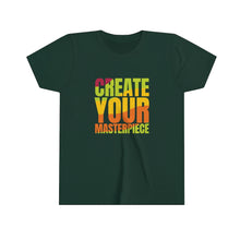 Charger l&#39;image dans la galerie, Create Your Masterpiece Youth Short Sleeve Tee

