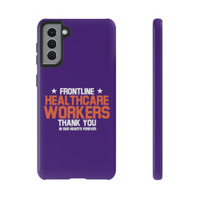 将图片加载到图库查看器，Tough Cases - Thank You Frontline Healthcare Workers - Purple - iPhone / Pixel / Galaxy
