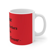 Load image into Gallery viewer, Frontline Healthcare Workers Red Ceramic Mug 11oz

