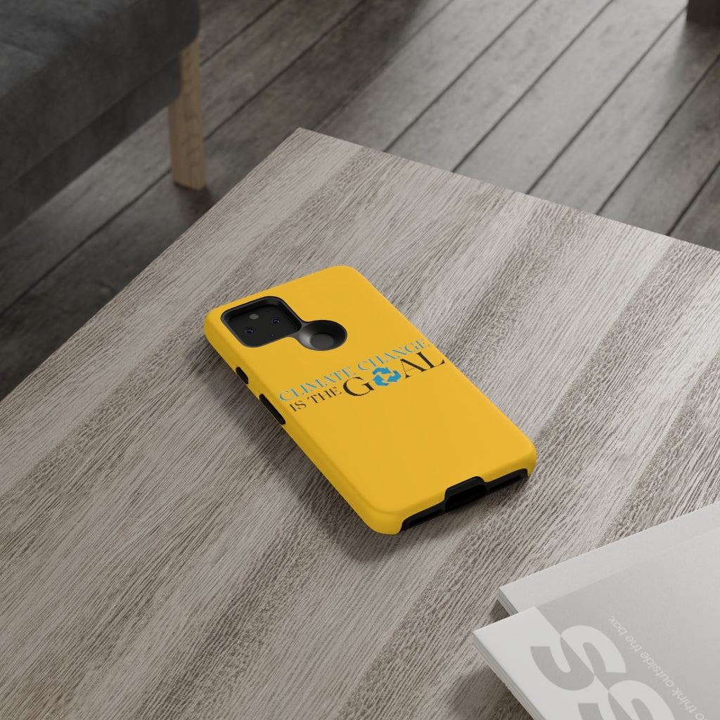 Tough Cases - Climate Change - Yellow - iPhone / Pixel / Galaxy