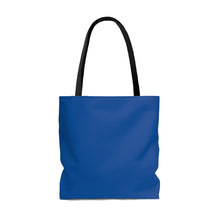 将图片加载到图库查看器，So Sophisticated Blue AOP Tote Bag
