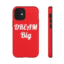 画像をギャラリービューアに読み込む, Tough Cases - Dream Big - Red - iPhone / Pixel / Galaxy
