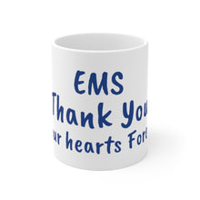 将图片加载到图库查看器，EMS Thank You Ceramic White Mug 11oz
