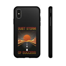 Cargar imagen en el visor de la galería, Tough Cases - Quiet Storm of Success - Black - iPhone / Pixel / Galaxy
