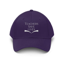 将图片加载到图库查看器，Teachers Save Lives Twill Hat

