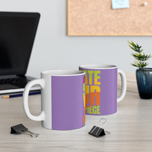 将图片加载到图库查看器，Create Your Masterpiece Ceramic Purple Mug 11oz
