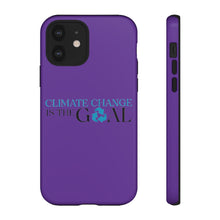 Load image into Gallery viewer, Tough Cases - Climate Change - Purple - iPhone / Pixel / Galaxy
