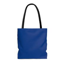 Load image into Gallery viewer, Education is the Cure Blue Tote Bag
