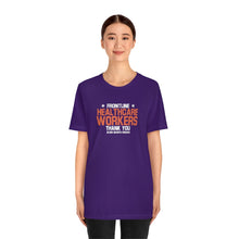 Charger l&#39;image dans la galerie, Frontline Healthcare Workers Thank You version 2 Unisex Jersey Short Sleeve Tee
