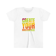 Load image into Gallery viewer, Create Your Masterpiece Youth Short Sleeve Tee
