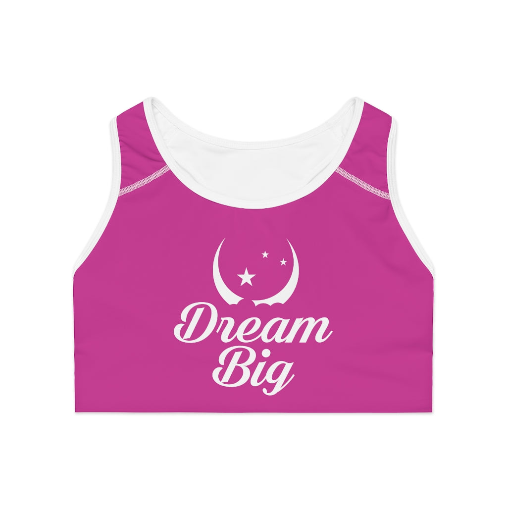 Dream Big Sports Bra - Berry