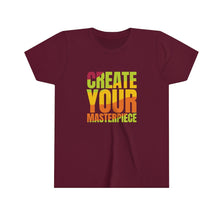 Load image into Gallery viewer, Create Your Masterpiece Youth Short Sleeve Tee
