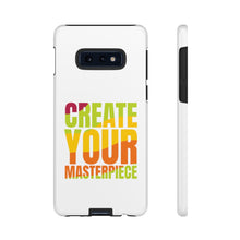 Cargar imagen en el visor de la galería, Tough Cases - Create Your Masterpiece - White - iPhone / Pixel / Galaxy
