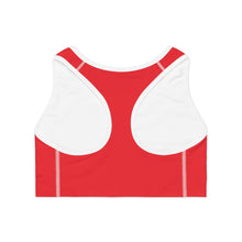 Load image into Gallery viewer, Queens Live Forever Sports Bra - Red

