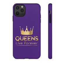 Cargar imagen en el visor de la galería, Queens Live Forever - Purple - iPhone / Pixel / Galaxy
