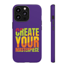 将图片加载到图库查看器，Tough Cases - Create Your Masterpiece - Purple - iPhone / Pixel / Galaxy
