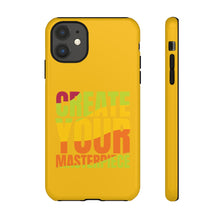 Charger l&#39;image dans la galerie, Tough Cases - Create Your Masterpiece - Yellow - iPhone / Pixel / Galaxy
